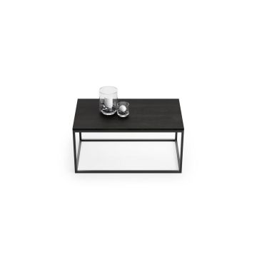 Журнальный столик Concrete Design Solo 100x60x40 см, черный
