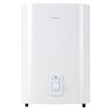 Elektrinis vandens šildytuvas, 25 l, 1300/2000 W, Balta, 43,5 × 63,5 × 26 cm