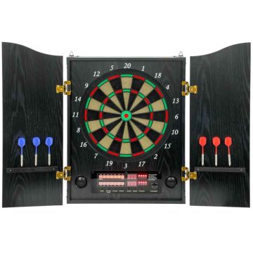 Electronic dart board, 25 game types, 202 variations, 96 × 65.5 × 7 cm