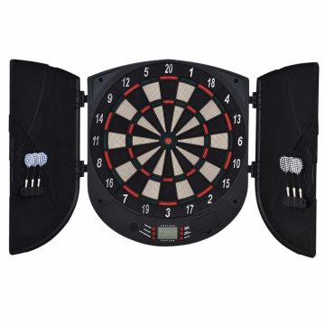 Electronic dartboard, 6 darts, 46.5 × 4.4 × 50.5 cm