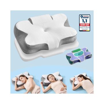 Ergonomiška kaklo pagalvė SONGMICS TBP051GZ02, 59 × 40 cm