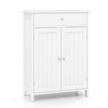 Тумба для ванной 60x30x80см, белого цвета