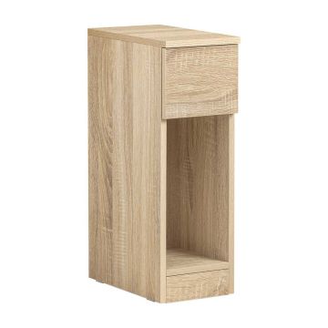Прикроватный столик 20x35x60см., светло-коричневого цвета
