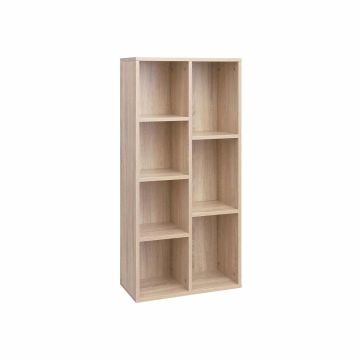 Простая книжная полка, 7 отделений