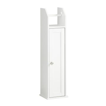 Напольный шкаф для ванной 20x18x78,5см., белого цвета