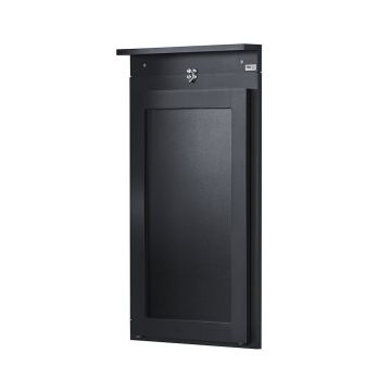 Sieninis baro stalas 50x75x76cm., juodos spalvos