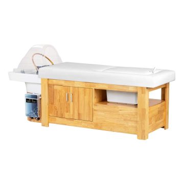 Head SPA sofa Gabbiano Bali, With washing station, White