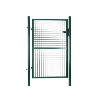 Metaliniai sodo vartai 106 x 150 cm, žalios spalvos GGD200G