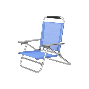 Пляжный стул 57x59x71см., разные цвета