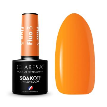 Gel polish CLARESA FLUO 3