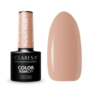 Gel polish CLARESA PERFECT NUDE 7, Sand