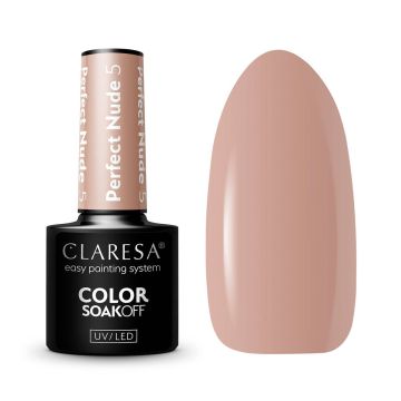 Gel nail polish CLARESA PERFECT NUDE 5