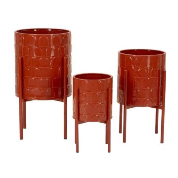 Gėlių stovai Archy, 3 vnt, 36 × 56,5 × 36 cm, 30 × 48,5 × 30 cm, 24 × 37,5 × 24 cm