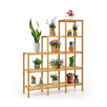 Flower Stand, 5 Tiers, 45.5 × 12.5 × 55.5 inches