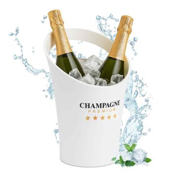 Gėrimų aušintuvas Relaxdays „Champagne Premium“, iki 2 butelių, 23,5 × 29,5 × 21,5 cm