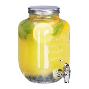Gėrimų dozatorius Relaxdays, 3,5 l, 15 × 25,5 × 18 cm