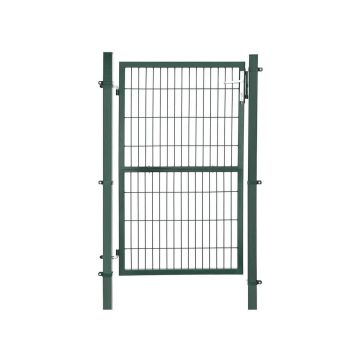 Metaliniai sodo vartai 106 x 150 cm, žalios spalvos GGD200L