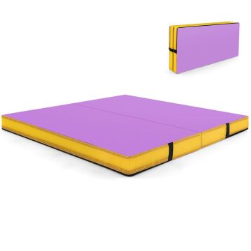 Gimnastikos kilimėlis, sulankstomas, dvipusis