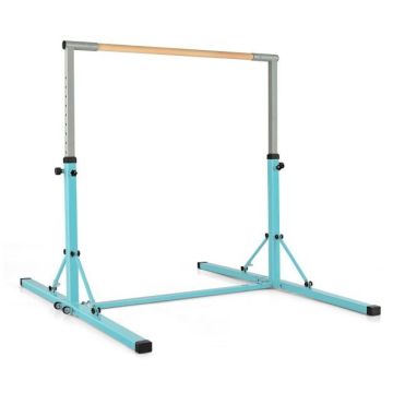 Gimnastikos skersinis, 13 aukščio padėčių, Žalia, 136 × 172 × 90–150 cm