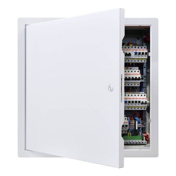 Plasterboard access door VEVOR, White, 38.7 × 38.7 × 1.55 cm