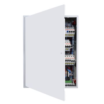 Plasterboard access door VEVOR, White, 84.4 × 64.1 × 1.55 cm