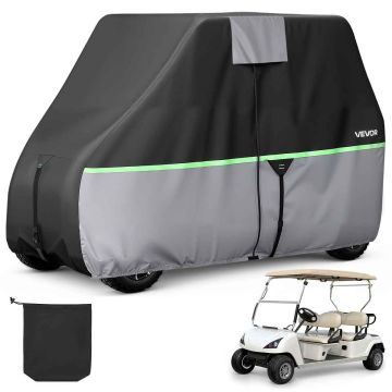 Golf cart cover VEVOR, 2+2/4 seats, 2800 × 1220 × 1700 mm