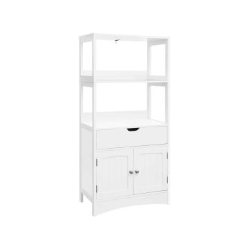 Отдельно стоящий шкаф 60 x 32,5 x 122 см, белый