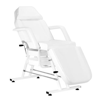 Косметологическое кресло Sillon, 2 лотка, Белое