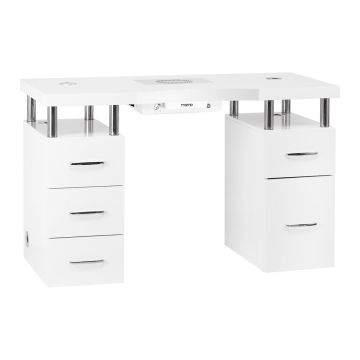 Beauty table Momo 03, with built-in cassette vacuum cleaner