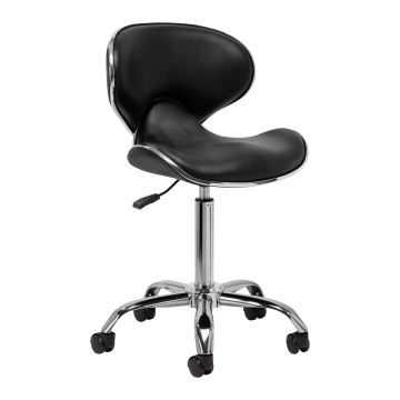 Косметический табурет Gabbiano Q-4599G, Чёрный