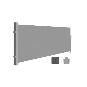 Šoninis tentas 140x300cm., pilkos spalvos