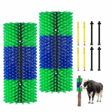 Animal scratching brushes VEVOR FL-CBB010, 2 pcs, 43.5 × 19 × 10 cm