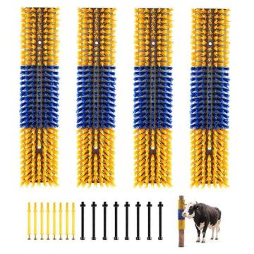 Animal scratching brushes VEVOR FL-CBD001, 4 pcs, 43 × 10 × 8 cm