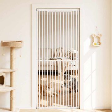 Animal gate VEVOR XY076, 700–860 mm, White, 700–860 × 200 cm