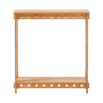 Консольный стол 80x30x87,5см., светло-коричневого цвета