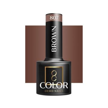 Hybrid gel polish OCHO NAILS, 807, Brown