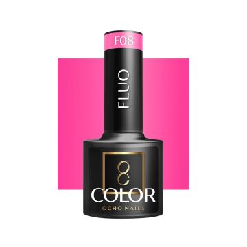 Hybrid gel polish OCHO NAILS FLUO F08