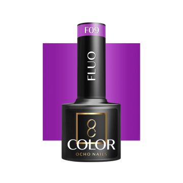 Hybrid gel polish OCHO NAILS FLUO F09
