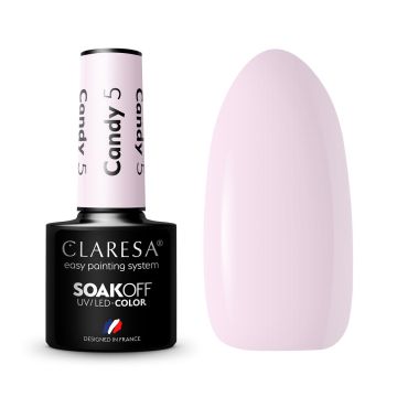 Hybrid nail polish CLARESA CANDY 5