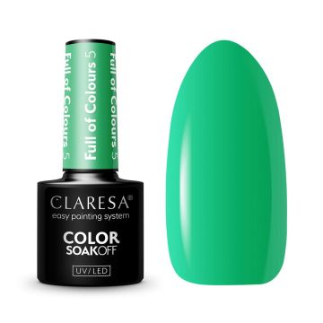 Hybrid nail polish CLARESA Full of Colours 5