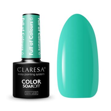 Hybrid nail polish CLARESA Full of Colours 6