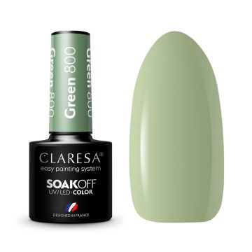 Hybrid nail polish CLARESA GRAY 800