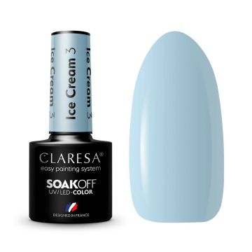 Hybrid nail polish CLARESA Ice Cream 3