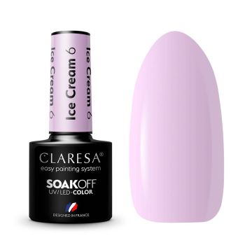 Hybrid nail polish Claresa "Ice Cream 6"