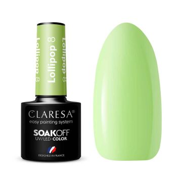 Hybrid nail polish CLARESA LOLLIPOP 8