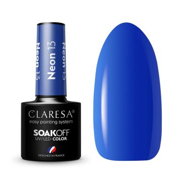 Hybrid nail polish Claresa NEON 13
