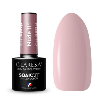 Hybrid nail polish CLARESA NUDE 113