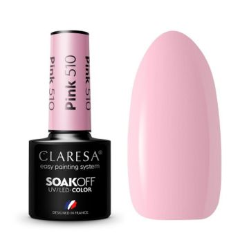 Hybrid nail polish CLARESA PINK 510