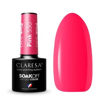 Hybrid nail polish CLARESA PINK 530
