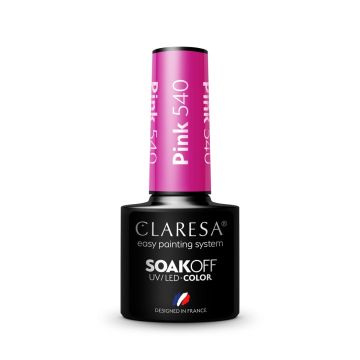 Hybrid nail polish CLARESA PINK 540